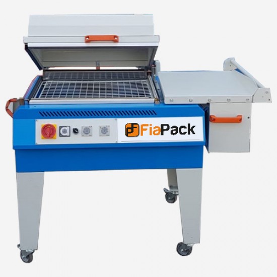 Fiapack Manuel Kapaklı Shrink Makinesi (50-60 cm) Mavi | Ekonomik ve Şık Ambalajlama