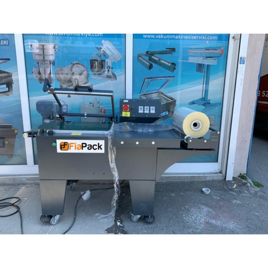 Fiapack Manuel L Kesim Konveyörlü Paketleme Makinesi | Sadece Kesim
