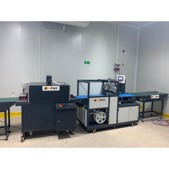 Fiapack Tam Otomatik Sürekli Kesim Shrink Ambalaj Makinesi | Yüksek Hızlı Kesintisiz Paketleme