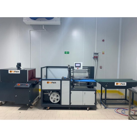Fiapack Tam Otomatik Sürekli Kesim Shrink Ambalaj Makinesi | Yüksek Hızlı Kesintisiz Paketleme