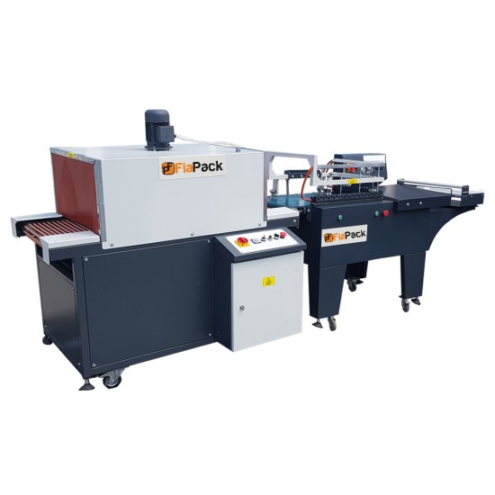 Fiapack Yarı Otomatik Tünelli Shrink Ambalaj Makinesi (Sıcak Çene) | Entegre ve Güçlü Paketleme Çözümü