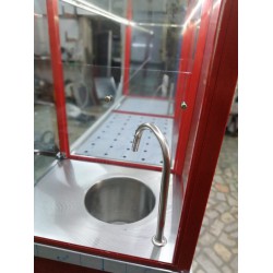 Pilav Ayran Tezgahı Kırmızı Model