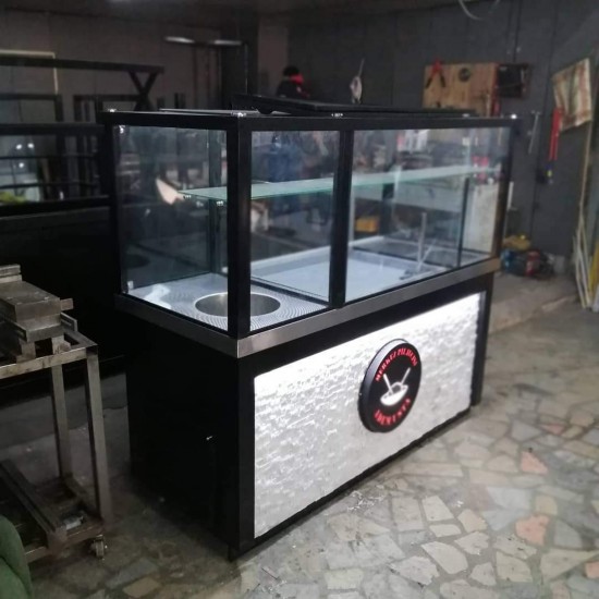 Pilav Ayran ve Çorba Tezgahı Ön Taş Dekorlu