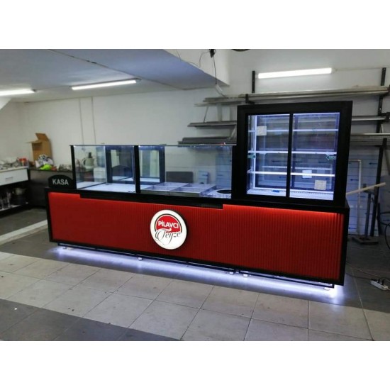 Pilav ve Yemeklik Ünitesi Kırmızı Model