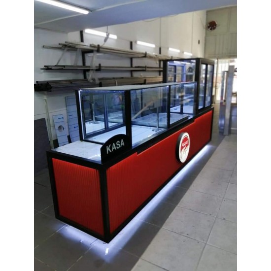 Pilav ve Yemeklik Ünitesi Kırmızı Model