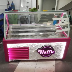 Taş Dekorlu Waffle Tezgahı