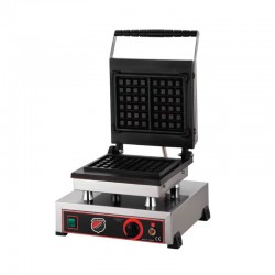 Silverinox Tekli Kare Waffle Makinası