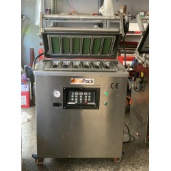 İkinci El Gazlı Tabak Kapatma Makinesi Fiapack Dürüm Paketleme Makinesi Çiğ Köfte Dürüm Kapatma