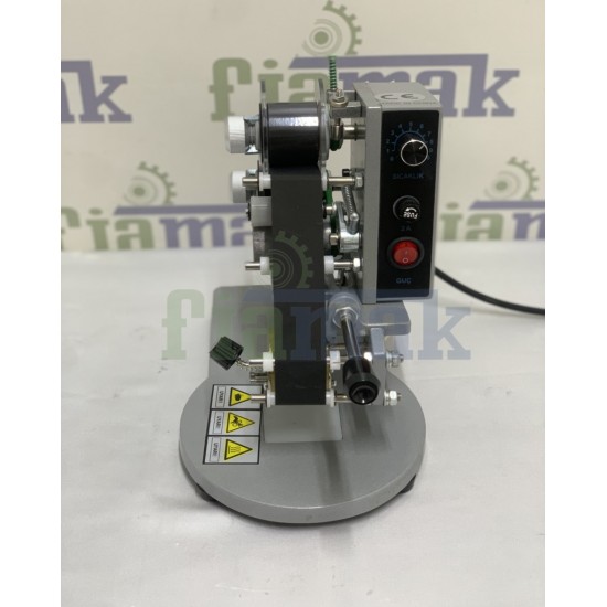 25000 Adet Baskı Mürekkep Hediyeli !! Manuel Tarih Kodlama Makinesi