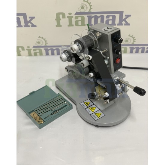 25000 Adet Baskı Mürekkep Hediyeli !! Manuel Tarih Kodlama Makinesi