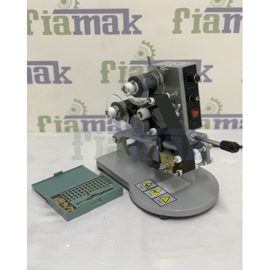 25000 Adet Baskı Mürekkep Hediyeli !! Manuel Tarih Kodlama Makinesi