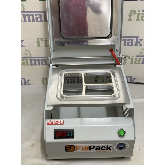 Fiapack Tabak Kapatma Makinesi Statik 227x178 mm 3 Bölmeli