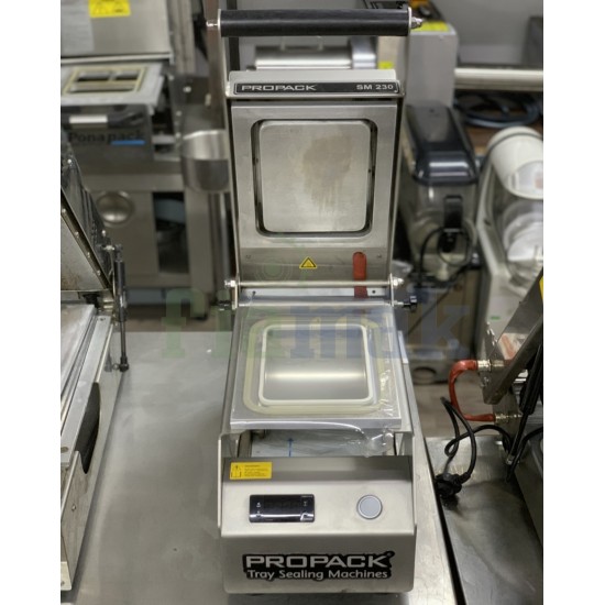 İkinci El Propack Kase Tabak Kapatma Makinası ( SM-230 ) 190 x 144 mm