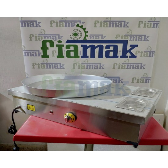 Paslanmaz Çift Garnitürlü Elektrikli Tantuni Ocağı 50x75 cm | Yüksek Performanslı Et Tavuk Tantuni Hazırlığı