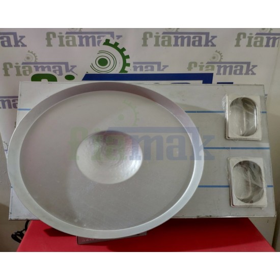 Paslanmaz Çift Garnitürlü Elektrikli Tantuni Ocağı 50x75 cm | Yüksek Performanslı Et Tavuk Tantuni Hazırlığı