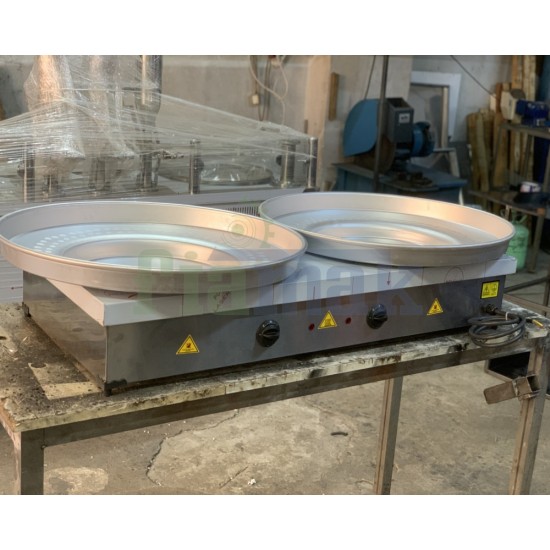 Paslanmaz Çift’li Et , Tavuk Tantuni Ocağı 70×140 cm  Elektrik'li