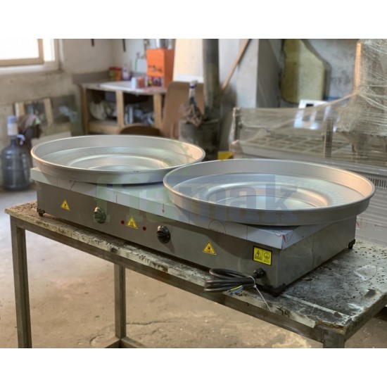 Paslanmaz Çift’li Et , Tavuk Tantuni Ocağı 70×140 cm  Elektrik'li