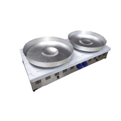 Paslanmaz Çiftli Tantuni Ocağı 60x120 cm | Mega Kapasiteli Et ve Tavuk Tantuni Hazırlığı