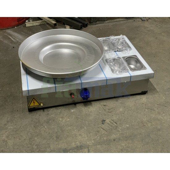 Paslanmaz Dört Garnitürlü Elektrikli Tantuni Ocağı 50x80 cm | Yüksek Kapasite Et ve Tavuk Tantuni Hazırlığı