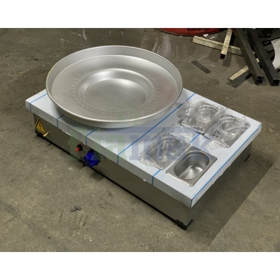 Paslanmaz Dört Garnitürlü Elektrikli Tantuni Ocağı 50x80 cm | Yüksek Kapasite Et ve Tavuk Tantuni Hazırlığı