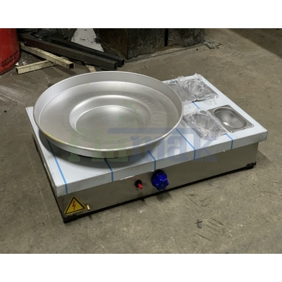 Paslanmaz Dört Garnitürlü Elektrikli Tantuni Ocağı 50x80 cm | Yüksek Kapasite Et ve Tavuk Tantuni Hazırlığı