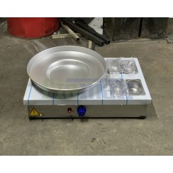 Paslanmaz Dört Garnitürlü Elektrikli Tantuni Ocağı 50x80 cm | Yüksek Kapasite Et ve Tavuk Tantuni Hazırlığı