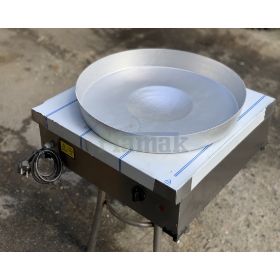 Paslanmaz Elektrikli Tantuni Ocağı 60x60 cm | Orta Boy Et ve Tavuk Tantuni Hazırlığı