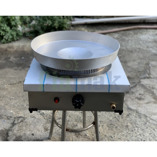 Paslanmaz Tantuni Ocağı 60x60 cm | Orta Boy Et ve Tavuk Tantuni Hazırlığı