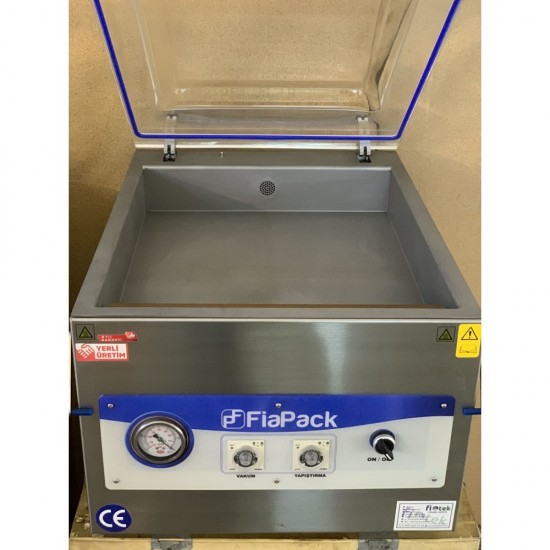 Fiapack 45 cm Tek Çene Set Üstü Vakum Makinesi | Geniş Alanlı Profesyonel Gıda Vakum