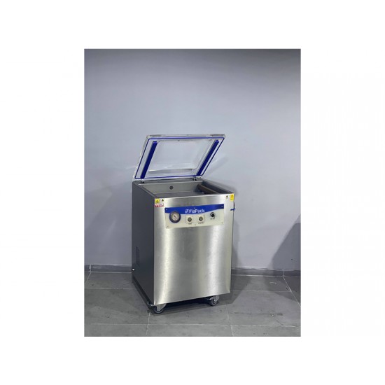 Fiapack 51 cm Çift Çene Ayaklı Vakum Makinesi | Sanayi Tipi Yüksek Kapasite