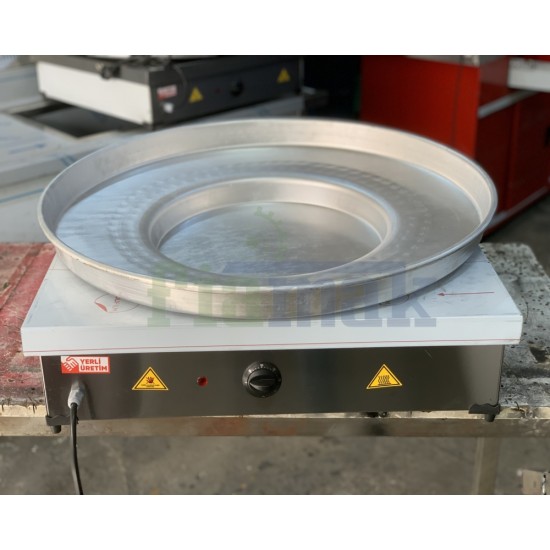 Paslanmaz Et , Tavuk Tantuni Ocağı 70×70 cm Elektrik'li Tantuni Tezgahı
