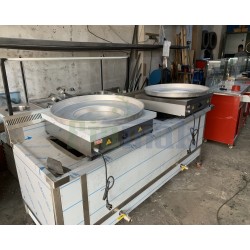 Paslanmaz Et , Tavuk Tantuni Ocağı 70×70 cm Elektrik'li Tantuni Tezgahı