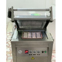 Fiapack Özel Üretim Yarı Otomatik Gazlı Vakumlu Tabak Kase Kapatma Makinesi