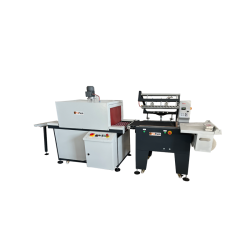 Fiapack Tünelli Shrink Makinesi Pnömatik Kapaklı Shrink Paketleme Makinesi Sıcak Çene Basic