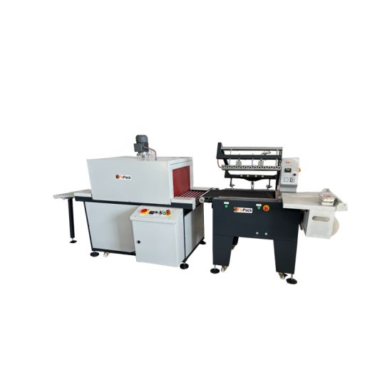 Fiapack Tünelli Shrink Makinesi Pnömatik Kapaklı Shrink Paketleme Makinesi Sıcak Çene Basic