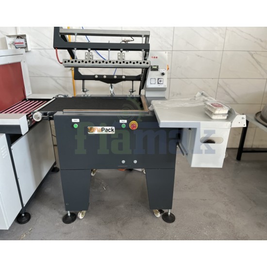Fiapack Tünelli Shrink Makinesi Pnömatik Kapaklı Shrink Paketleme Makinesi Sıcak Çene Basic