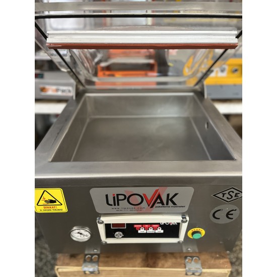 Lipovak 47 cm Tek Çene Sıfır Ayarında ikinci El Vakum Makinesi - Garantili Vakum Makinası