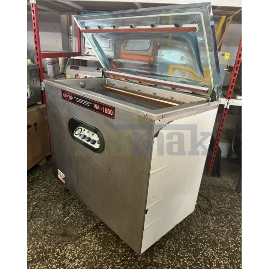 Orved VM-1800 italyan Vakum Makinesi - 25 Saniye 8 Kalıp Peynir Vakum Kapasiteli İkinci El