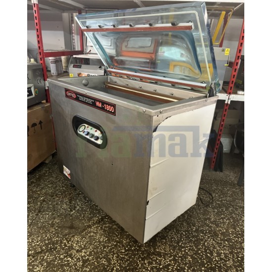 Orved VM-1800 italyan Vakum Makinesi - 25 Saniye 8 Kalıp Peynir Vakum Kapasiteli İkinci El