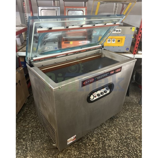 Orved VM-1800 italyan Vakum Makinesi - 25 Saniye 8 Kalıp Peynir Vakum Kapasiteli İkinci El