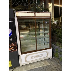 Dik Pasta Teşhir Dolabı 140 cm