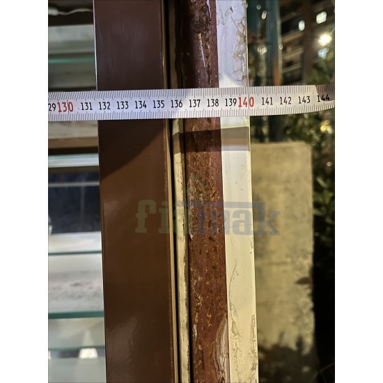 Dik Pasta Teşhir Dolabı 140 cm