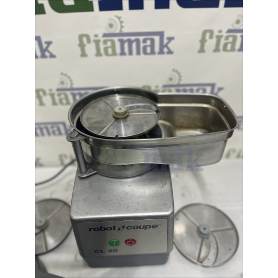 Robotcoupe CL40 Sebze Doğrama Makinesi 3 Diskli İkinci El