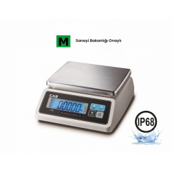 Cas Sw II W 30 kg. Sıvı Korumalı Tartım Terazisi
