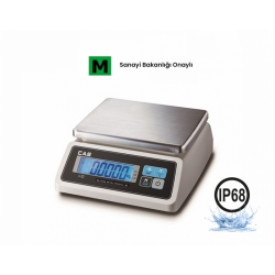 Cas Sw II W 6 kg. Sıvı Korumalı Tartım Terazisi