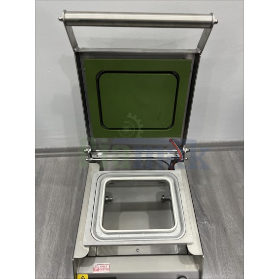 Fiapack Tabak Kapatma Makinesi Paslanmaz 227x178 mm 1 Bölmeli