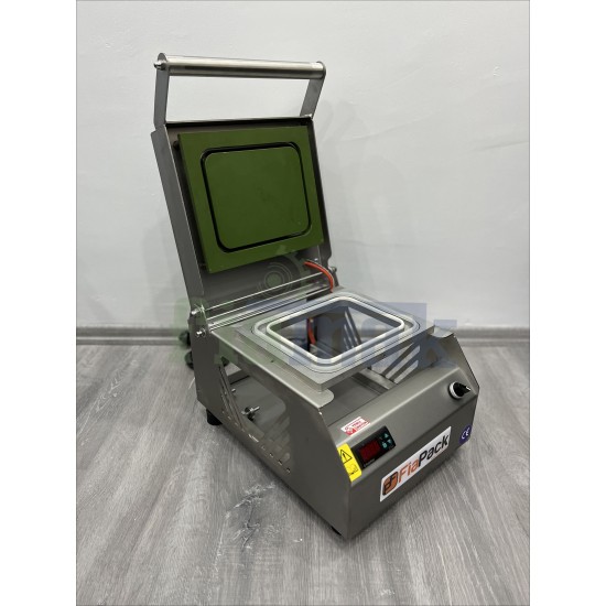 Fiapack Tabak Kapatma Makinesi Paslanmaz 227x178 mm 1 Bölmeli