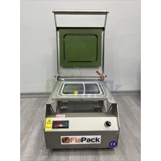 Fiapack Tabak Kapatma Makinesi Paslanmaz 227x178 mm 2 Bölmeli
