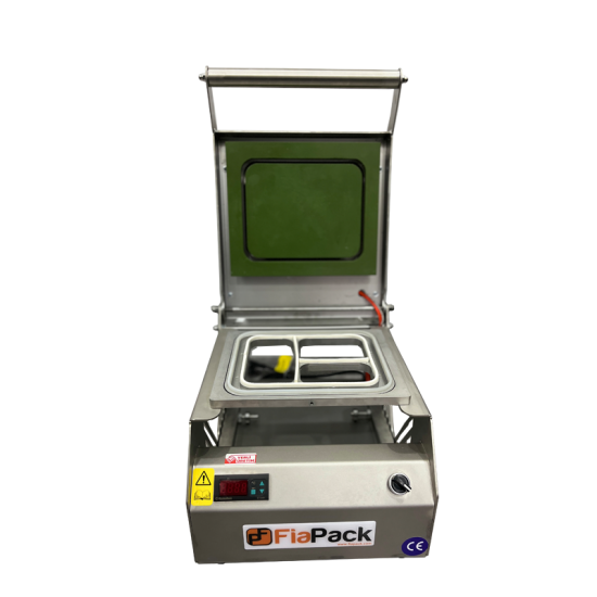 Fiapack Tabak Kapatma Makinesi Paslanmaz 227x178 mm 3 Bölmeli