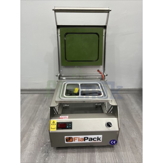 Fiapack Tabak Kapatma Makinesi Paslanmaz 227x178 mm 3 Bölmeli